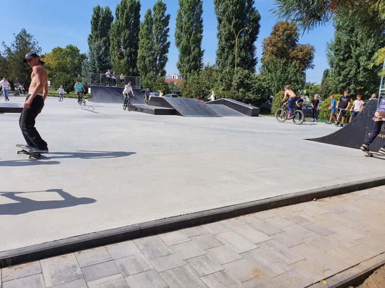 Скейт-площадка ко Дню Ужгорода