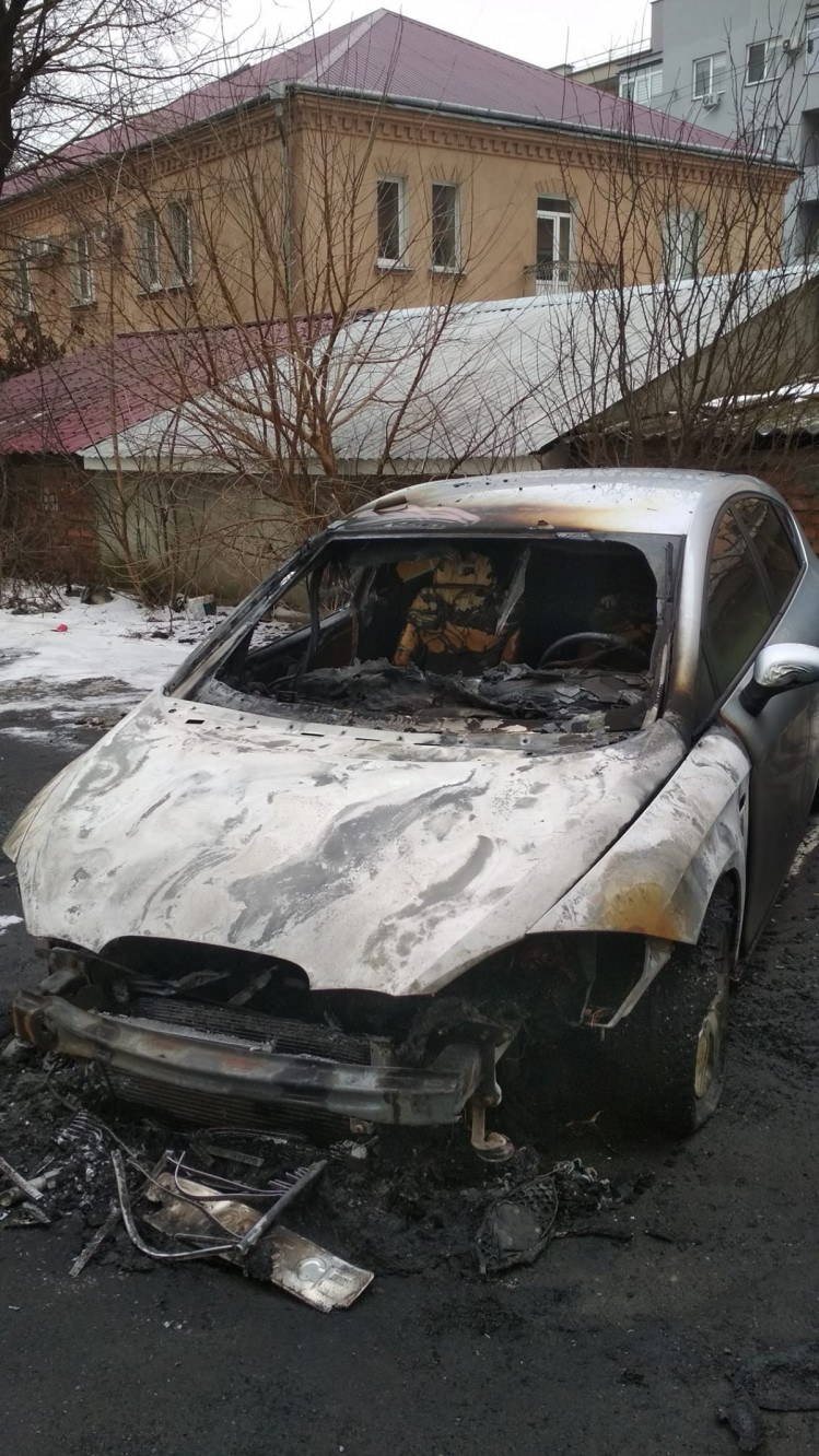 Поджоги автомобилей на Закарпатье