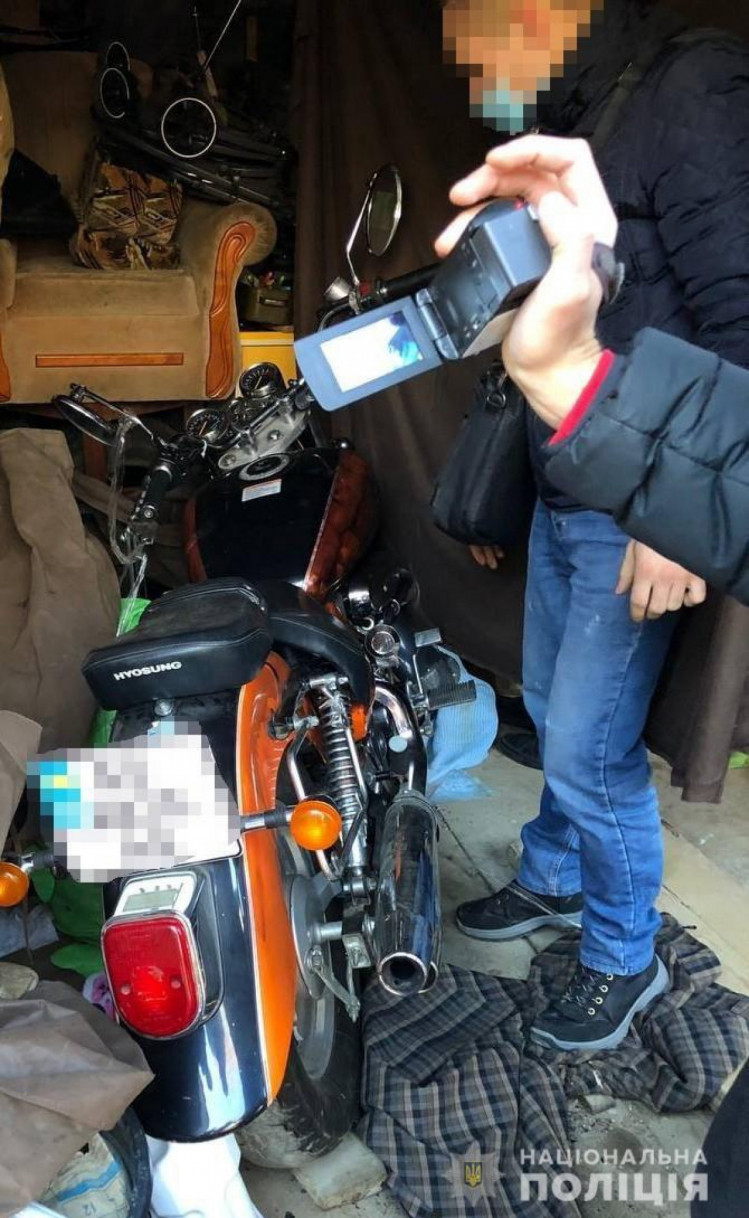 В Ужгороді викрали мотоцикл